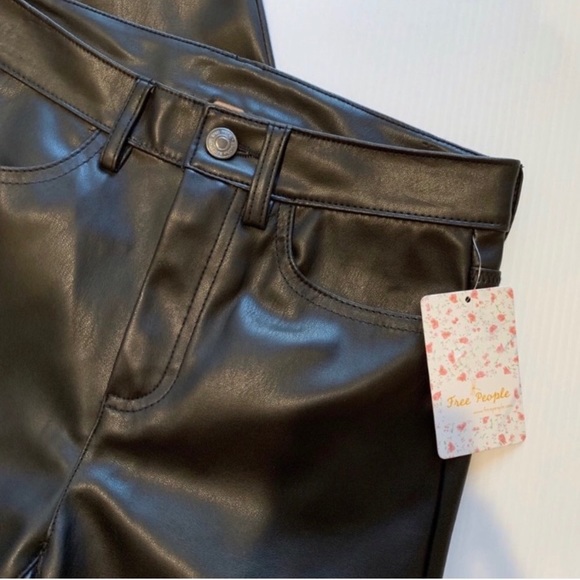 Free People leather leggings - Picture 3 of 7